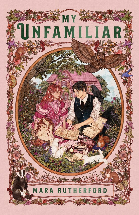 Book cover for Mara Rutherford's MY UNFAMILIAR.